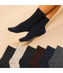 Calze corte caldo cotone meritex donna lamè 6 paia dark 3620