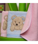 Asciugamano 100% cotone con orsetto Bimbo Vingi Baloo 2 pezzi