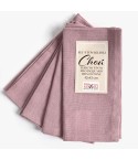 Set 4 Tovaglioli Zambaiti Chou 100% cotone