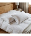 Coppia di federe 100% cotone fasciato antiacaro Cottony 