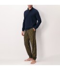 Pigiama Uomo in caldo cotone maglia a collo alto Perofil VPRT92973