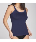 Canotta bretellina donna Irge IR/MD/38 cotone bielastico
