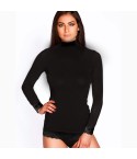 Lupetto Donna Irge IR/MD/47 con pizzo nero