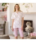 Pigiama donna capri 100% cotone Irge IRC2564/CDC256