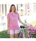 Pigiama teenager estivo corto cotone Irge SDC223