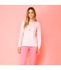 Pigiama donna Irge IRL1992 100% cotone cuori