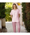 Pigiama donna maglia aperta cotone Irge IRL2540