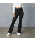 Panta leggings Jadea 4369 a zampa cotone felpato