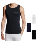 Canotte uomo spalla larga Kappa K1325 girocollo cotone 3 pezzi