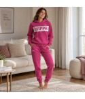 Tuta donna con cappuccio felpata Kappa KWW26602