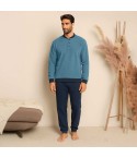 Pigiama uomo in pile coral Biancaluna Kissimo 25U03006