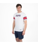 Pigiama uomo Kappa KMS22844-A estivo corto cotone bianco