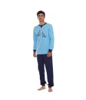 Pigiama uomo interlock stile sportivo Kappa 24603