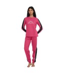 Pigiama Donna in caldo cotone con logo Kappa KWW24721