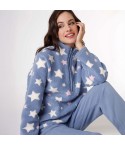 Pigiama Donna in caldo coral con stelline Lovable L0DNY