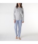 Pigiama Donna fantasia paisley in caldo cotone Lovable L0DO5
