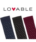 Calze uomo lunghe con rombi Set da 3 Lovable L0DRQ