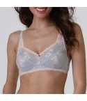 Reggiseno senza ferretto in pizzo e microfibra Lovable L0DVO