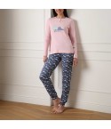 Pigiama donna caldo cotone Lovable L0EAD