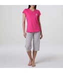 Pigiama donna pinocchietto cotone Lovable L0EQK