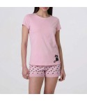Pigiama donna con gatto 100% cotone Lovable L0EQM