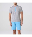 Pigiama uomo scollo serafino Lovable L0EQT