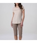 Pigiama donna pantalone capri in cotone Lovable L0ET9