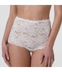 Slip vita alta pizzo floreale e microfibra lucida Lovable L0ETV