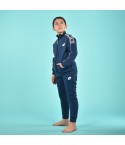 Pigiama bambino Lotto LA1055 aperto felpato jeans