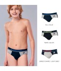 Slip bimbo ragazzo Lotto LS4216 cotone bielastico 3 pz