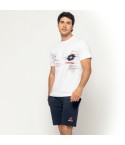 Pigiama sportivo uomo Lotto corto cotone LP1165