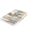 Set da 3 strofinacci Preziosa Macedonia 4A 100% cotone