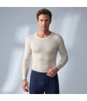 Maglia intima uomo girocollo Liabel manica lunga misto lana 05167333 modello zoom