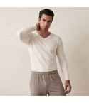 Maglia uomo lana Irge IRL5 manica lunga scollo a punta 3 pezzi