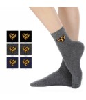 Calze moda donna Meritex 3484 cuore invernali 6 paia