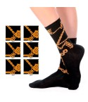 Meritex 3493 caldo cotone catene nero