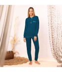 Pigiama Donna a pois in 100% cotone Irge MIL2330