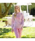 Pigiama donna fantasia tropicale cotone leggero Irge MIL2610