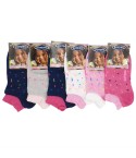 Mini calza bambina Pompea Gmc-Azalea in filo di scozia 6 paia