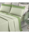 Completo letto lenzuola Made in Italy Irge Ginevra Monaco