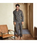 Pigiama in caldo polar fleece giacca con zip Navigare 141731