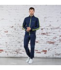 Tuta Uomo in cotone felpato con zip Navigare 28512