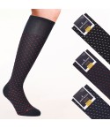 Calze lunghe uomo Navigare B2MS206 caldo cotone 3 pz