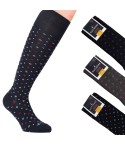 Calze lunghe uomo Navigare B2MS226 caldo cotone 3 pz