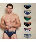 Slip Navigare uomo B21245Z elastico logato 6 pezzi