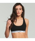 Top donna vogatore sportivo Biancaluna kissimo in cotone elasticizzato 