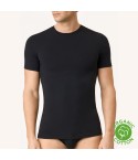 T-shirt uomo mezza manica girocollo cotone organico Golden Lady