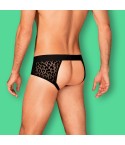 Intimo sexy maschile slip uomo aperto Azmeron jockstrap stampa animalier