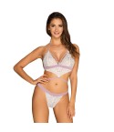  Teddy sexy in pizzo con cinghie in ciniglia Obsessive lilyanne