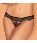 Sexy mutandine Obsessive Meshlove crotchless panties cavallo aperto